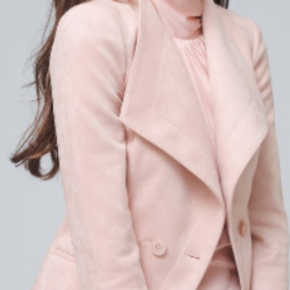 White House Black Market Ultra Suede Jacket